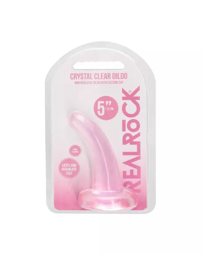 Image Dildo Non-Réaliste Jelly RealRock avec Ventouse-2