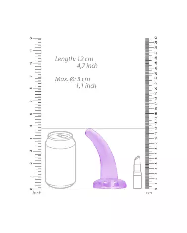 Image du dildo non-réaliste RealRock by Shots avec ventouse-4