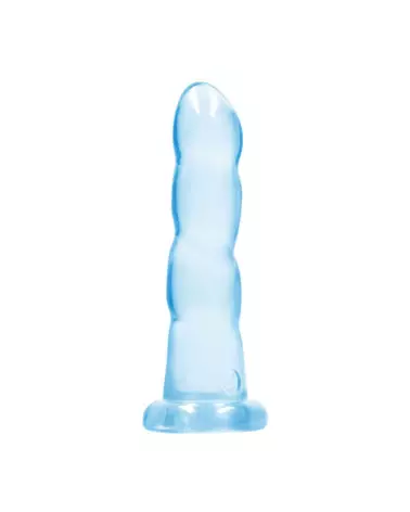 Dildo non-réaliste en jelly avec ventouse RealRock by Shots, 17 cm de plaisir-1
