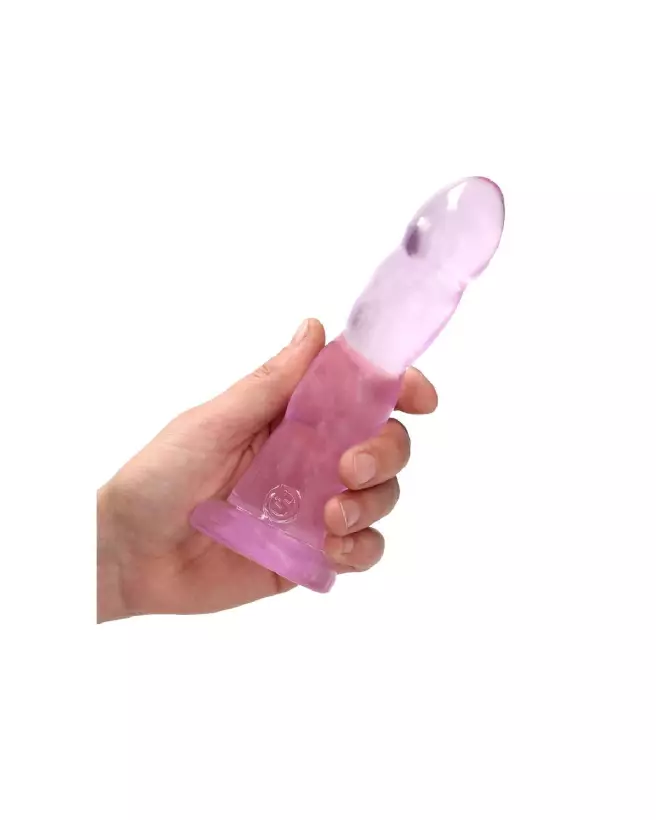 Dildo Jelly RealRock by Shots 17 cm avec Ventouse-6