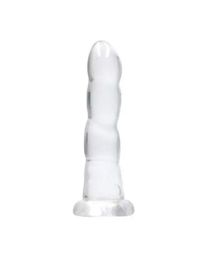 Dildo Jelly Non-Réaliste RealRock avec Ventouse pour Plaisir Intime-1