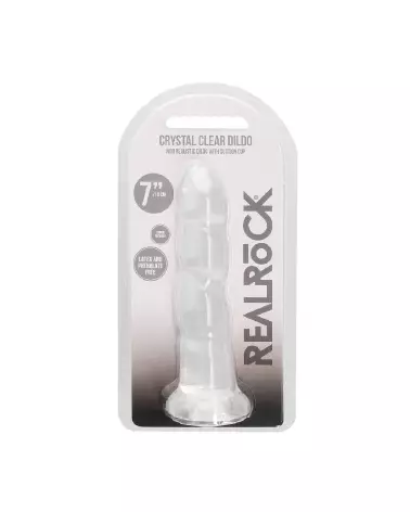 Dildo Jelly Non-Réaliste RealRock avec Ventouse pour Plaisir Intime-2