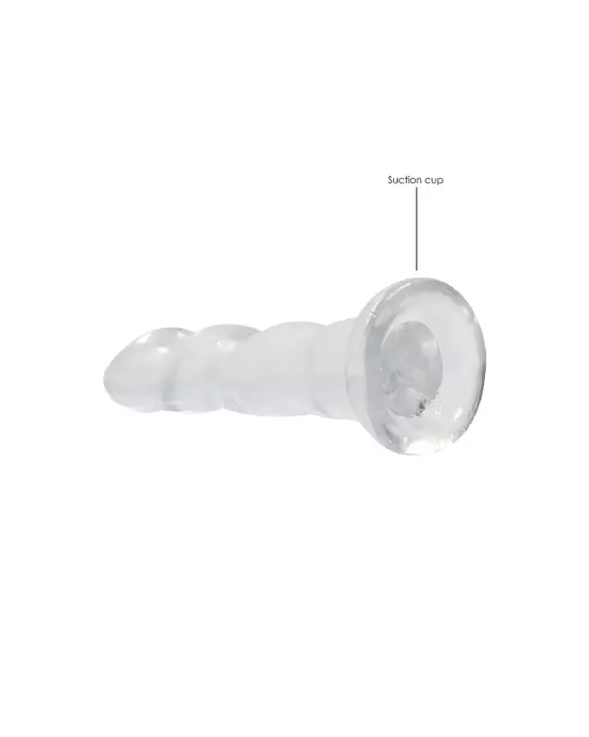 Dildo Jelly Non-Réaliste RealRock avec Ventouse pour Plaisir Intime-3