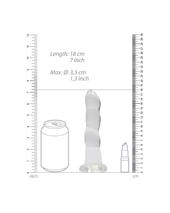 Dildo Jelly Non-Réaliste RealRock avec Ventouse pour Plaisir Intime-4