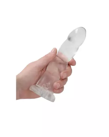Dildo Jelly Non-Réaliste RealRock avec Ventouse pour Plaisir Intime-5