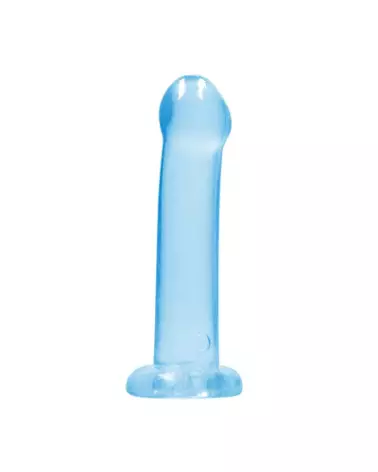 Dildo non-réaliste en jelly RealRock avec ventouse, 17 cm-1