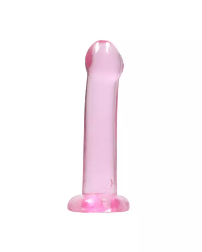 Dildo en jelly non-réaliste avec ventouse RealRock by Shots, 17 cm-1