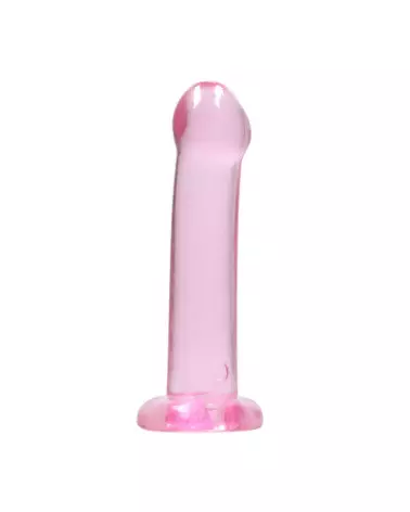 Dildo en jelly non-réaliste avec ventouse RealRock by Shots, 17 cm-1