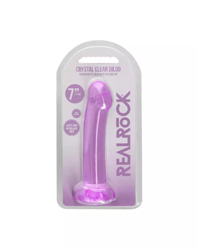 Dildo Jelly Non-Réaliste avec Ventouse de RealRock by Shots-2