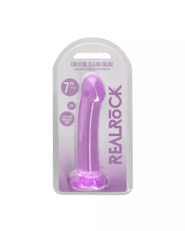 Dildo Jelly Non-Réaliste avec Ventouse de RealRock by Shots-2