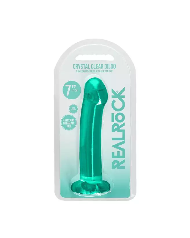 Dildo non-réaliste RealRock en gelée avec ventouse, 17 cm-2