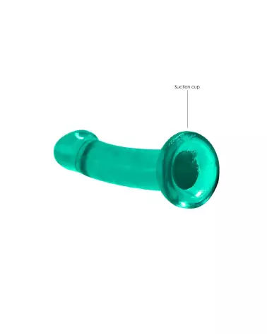 Dildo non-réaliste RealRock en gelée avec ventouse, 17 cm-3