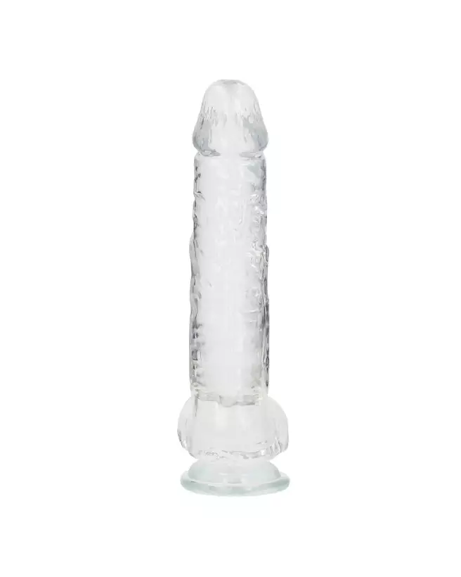 Realistic Dildo with Balls de RealRock, Sextoy Jelly 10 Pouces Réaliste-5
