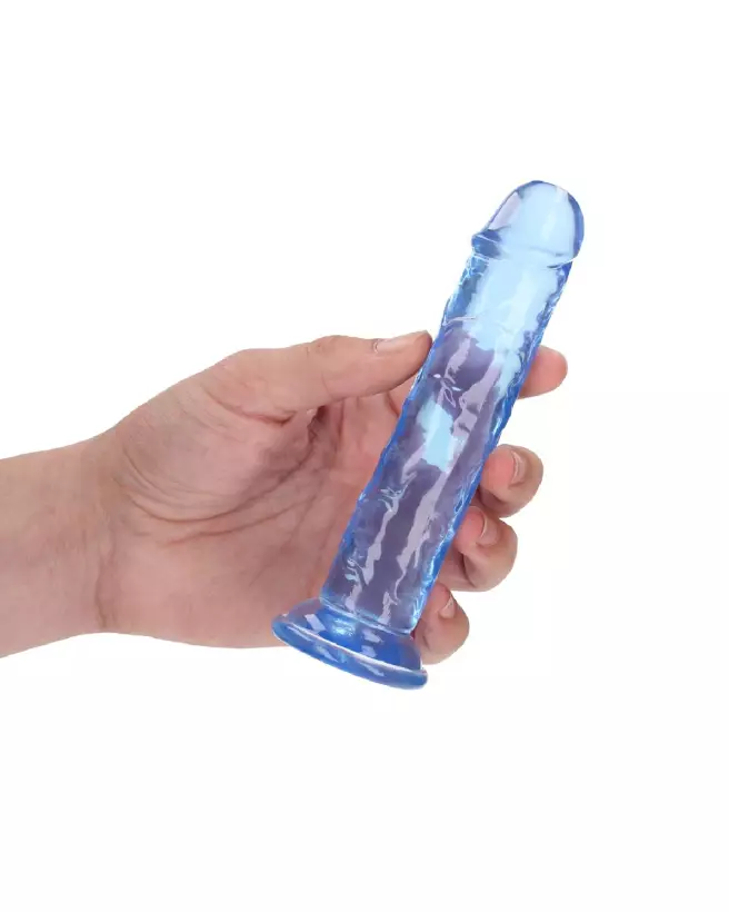 Dildo réaliste en jelly RealRock by Shots avec ventouse-7