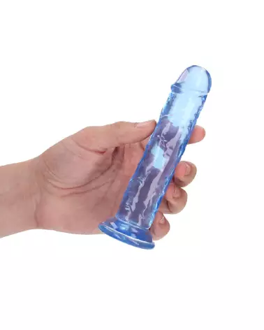 Dildo réaliste en jelly RealRock by Shots avec ventouse-7