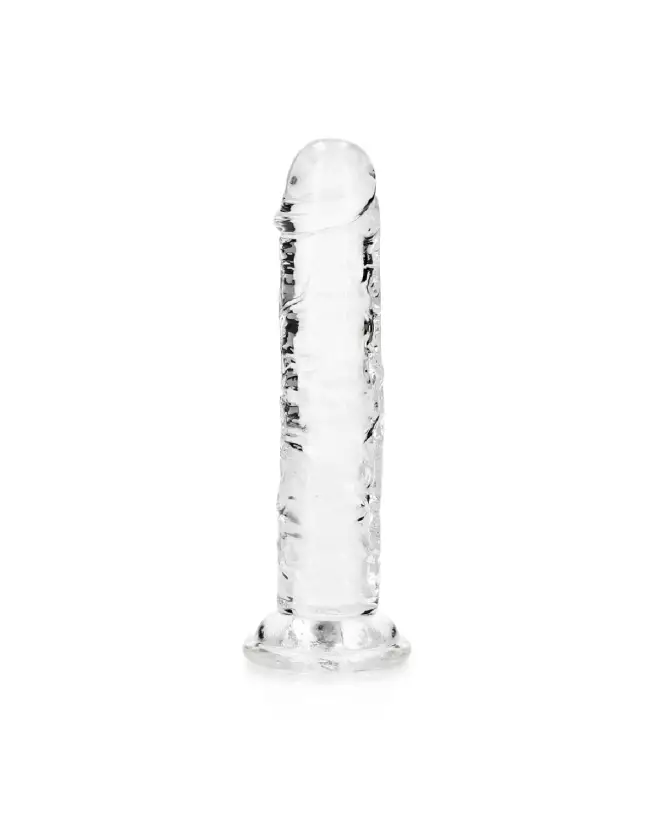 Dildo réaliste Jelly avec ventouse RealRock, sextoy 6 pouces-4