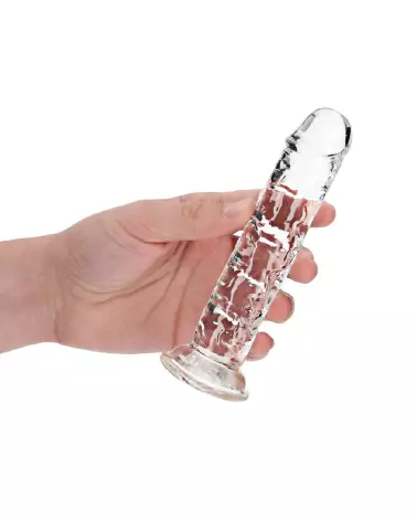 Dildo réaliste Jelly avec ventouse RealRock, sextoy 6 pouces-7