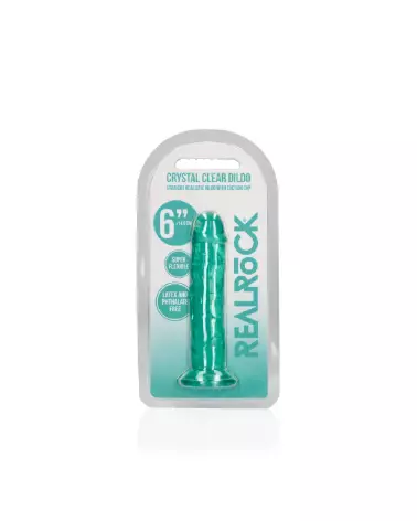 Realistic Jelly Dildo 6 Inch with Suction Cup by RealRock-2