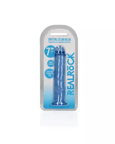 Dildo réaliste en Jelly avec ventouse RealRock by Shots, 18cm-2
