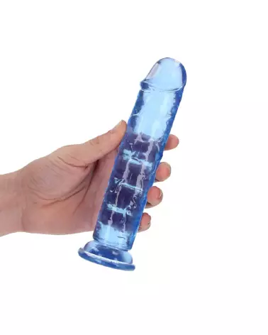 Dildo réaliste en Jelly avec ventouse RealRock by Shots, 18cm-7