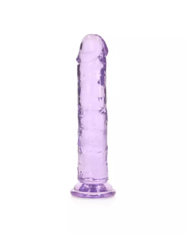 Dildo réaliste Jelly 18 cm avec ventouse de RealRock by Shots-1