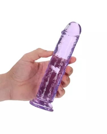 Dildo réaliste Jelly 18 cm avec ventouse de RealRock by Shots-7