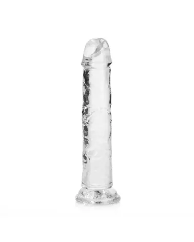 Dildo réaliste RealRock by Shots avec ventouse, texture jelly 18 cm-3