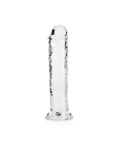 Dildo réaliste RealRock by Shots avec ventouse, texture jelly 18 cm-4
