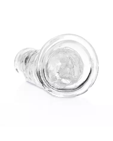 Dildo réaliste RealRock by Shots avec ventouse, texture jelly 18 cm-5