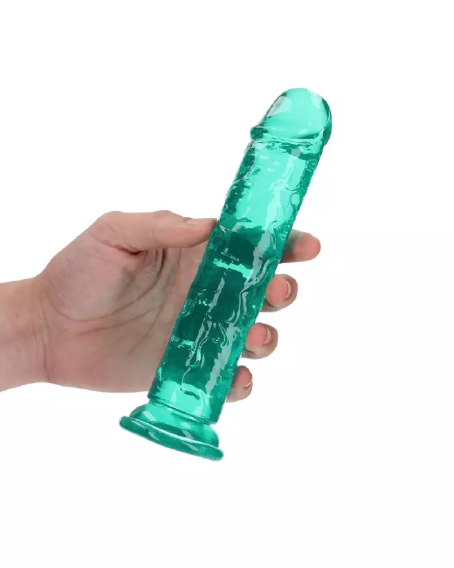 Dildo réaliste RealRock by Shots Jelly 18cm avec ventouse-7