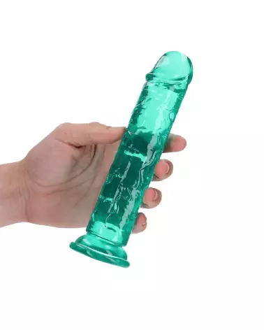 Dildo réaliste RealRock by Shots Jelly 18cm avec ventouse-7