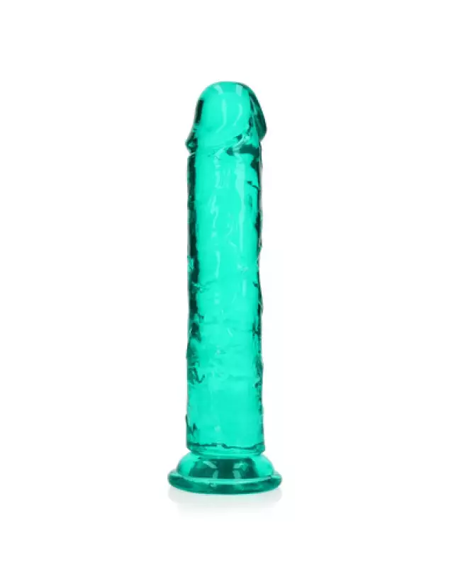 Dildo réaliste en jelly 8 pouces avec ventouse RealRock by Shots-1