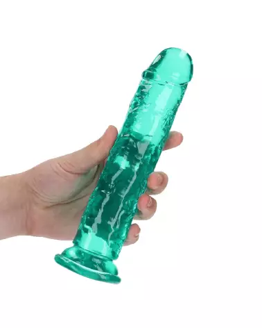 Dildo réaliste en jelly 8 pouces avec ventouse RealRock by Shots-7