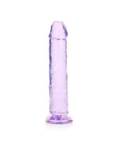 Dildo réaliste en jelly avec ventouse par RealRock, longueur 23 cm-1