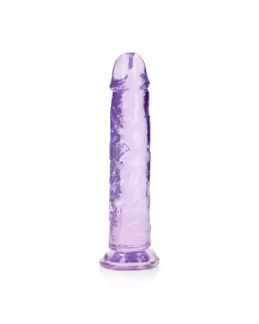 Dildo réaliste en jelly avec ventouse par RealRock, longueur 23 cm-3
