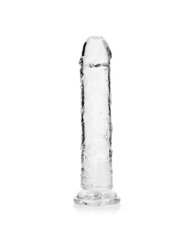 Dildo réaliste en jelly RealRock avec ventouse de 23 cm-1