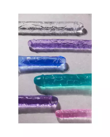 Double Dong Réaliste RealRock by Shots 45 cm Jelly-3