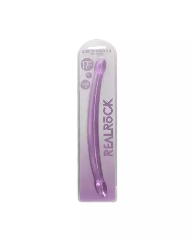 Double Dong Non-Réaliste 42 cm RealRock by Shots - Image du Produit-2
