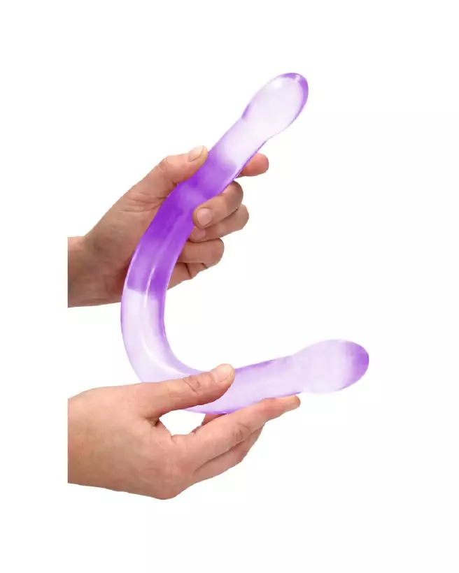 Double Dong Non-Réaliste 42 cm RealRock by Shots - Image du Produit-4