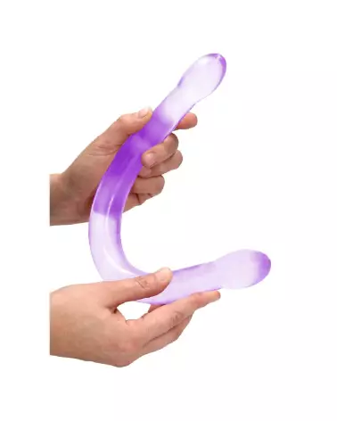 Double Dong Non-Réaliste 42 cm RealRock by Shots - Image du Produit-4