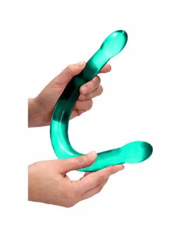 Double Dong Non-Réaliste 42 cm RealRock - Jouet Érotique Flexible-5