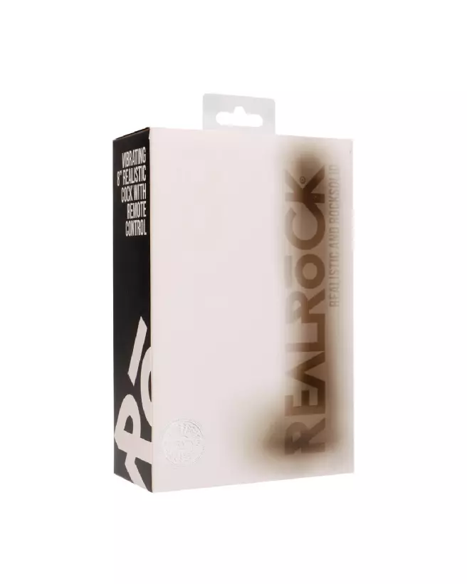 Vibrating Realistic Cock with Scrotum 8 Inch by RealRock - Sextoy Réaliste-2