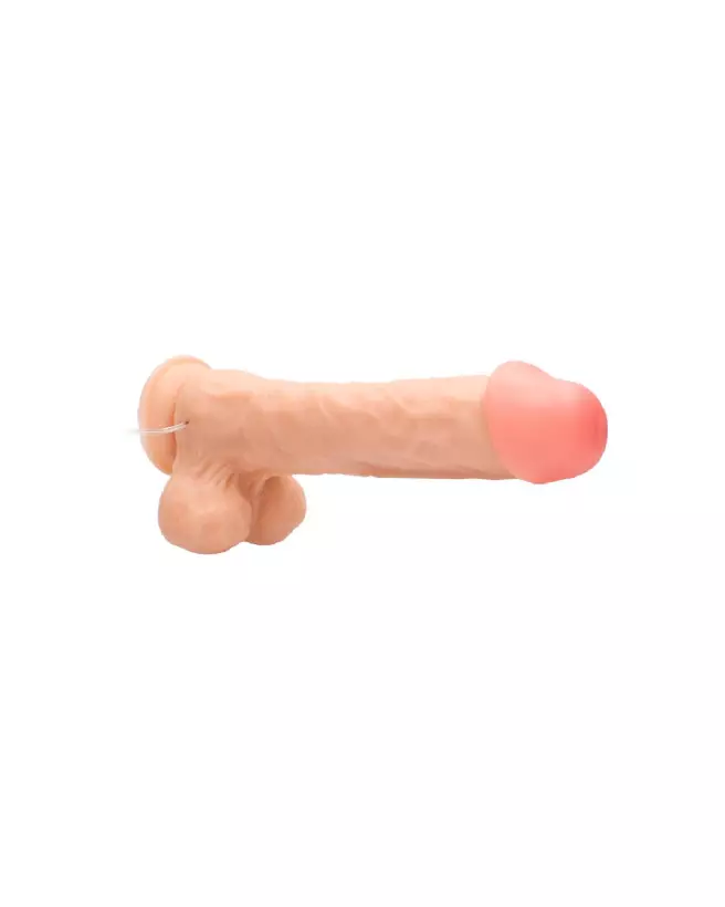 Image du Vibrating Realistic Cock with Scrotum de RealRock by Shots, sextoy réaliste 28 cm-6