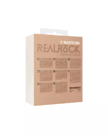 Realistic Cock with Scrotum de RealRock by Shots - Sextoy Réaliste Haut de Gamme-4