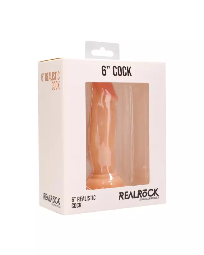 Image du Realistic Cock 6 pouces de RealRock by Shots, sextoy réaliste haut de gamme-2