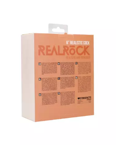 Image du Realistic Cock 6 pouces de RealRock by Shots, sextoy réaliste haut de gamme-3