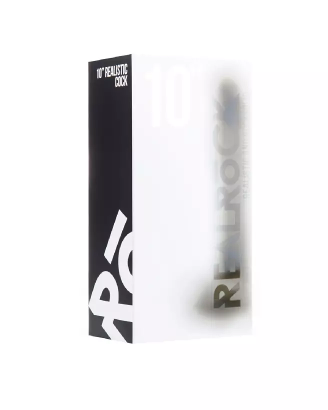 Realistic Cock with Scrotum de RealRock by Shots, sextoy réaliste haut de gamme-2