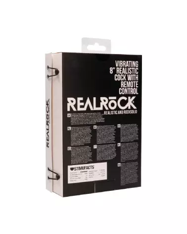 Realistic Cock with Scrotum de RealRock by Shots, sextoy réaliste haut de gamme-4