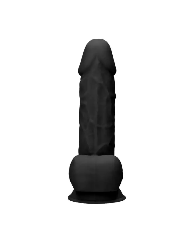 Dildo réaliste en silicone avec testicules RealRock by Shots-4