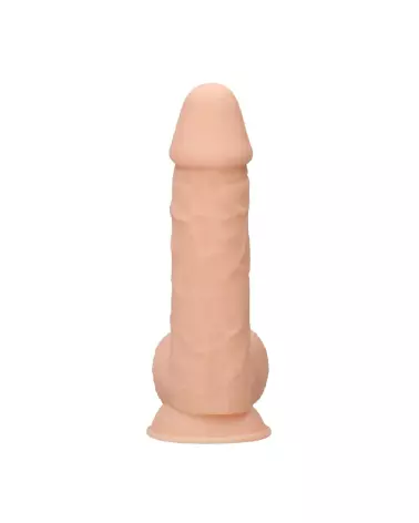 Dildo réaliste en silicone avec testicules de RealRock by Shots-5